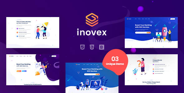 Inovex – SEO & Marketing Agency HTML Template