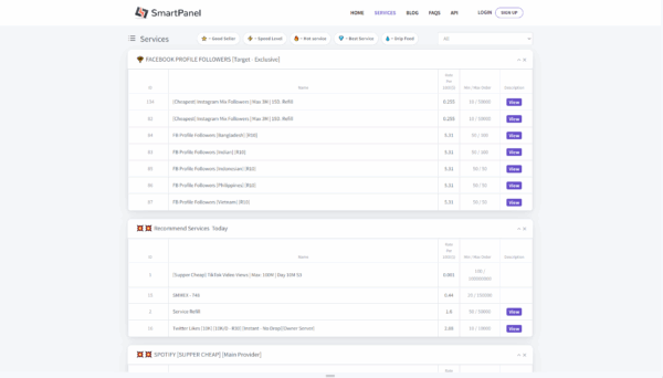 SmartPanel - SMM Panel Script - Image 2